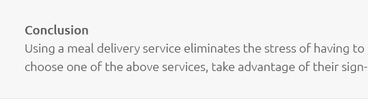 Low Carb Prepared Meal Delivery Service Jan 2025